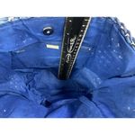 Women's Blue Wicker Handbag Photo 4