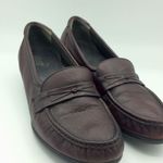 SAS Easier antique wine leather slip on shoes Size 9.5 Photo 2