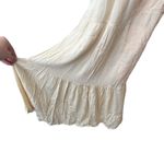 Umgee cream ivory bohemian tiered loose high waist palazzo pants harem Photo 4