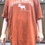 Oversized Orange Travel Tee Size XXL Photo 0