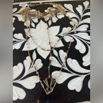 Free People  Ariana Ost Lotus Layered Gold Choker Photo 4