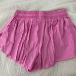 Trendy Flowy Shorts Pink Photo 2