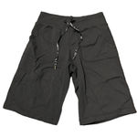 Lululemon women's sweatpant‎ shorts sweat shorts black size 2 baggy wide Photo 0