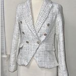 NWT tweed boucle blazer White Photo 1
