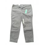 Old Navy New  Pixi Chino Women's Pants Size 18R Ankle Cropped Khaki Olive Cotton Photo 1