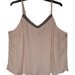 The Limited  Pink and Black Camisole Size 2X Photo 0
