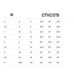 Chico's Platinum Women’s Straight Leg Gray Black Jeans, Size 1 Short Photo 5