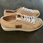 Daisy Fuentes  Blush Pink Sneakers Rose Gold Glitter Size 7 New Without Box Photo 1