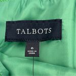 Talbots Kelly Green Midi Pencil Skirt Womens Size 6 Office Work Preppy NEW Photo 1