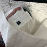 GIOVANNI BEDIN Godet Flared Cotton Mini Dress In White Size 6 Photo 7