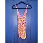 Anne cole SIZE 10 V Neck Surplice Maillot One Piece Skirt Bottom Swim Dress Photo 12