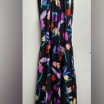 ROTATE NEW NWT Frederikke floral halterneck dress multicolor size 8 (38) Black Photo 4