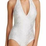 Carmen Marc Valvo NWOT Wild Story Halter One-Piece Swimsuit Photo 1