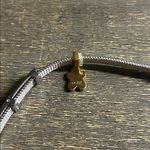 Silver and Gold Bracelet Mesh Buckle Bracelet LA CN slider charms 8inch Photo 3