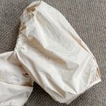 Aritzia EUC Wilfred Puff Sleeve Bow Back Criss Cross Bodice Dress Small Photo 4