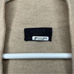 J.Crew  neutral 100% Italian cashmere long open front cardigan womens size small Photo 4