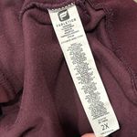 Fabletics  Burgundy Velour Jacket Quarter Zip Athletic Sweatshirt Size 2XL XXL Photo 4