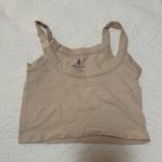 Beige Tank Top Tan Size undefined Photo 0