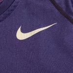 Nike Womens medium  Pro Dri Fit Fitted Royal Purple Short Sleeve Shirt Photo 2