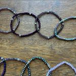 Nine piece sparkly bracelet set Purple Photo 5