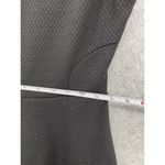 Maison Jules  Women's Dress Fit & Flare Black Beaded Yoke Size Small Solid Black Photo 4