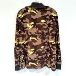 Ralph Lauren Lauren Active Thermal Pullover Camo 3/4 Zip Jacket Women's XL Brown Photo 3