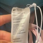 FIGS Womens New  High Waisted Yola W Yoga Scrub Pants Caribbean Blue 5XLR Photo 7