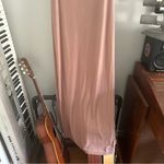 Revelry Skye Velvet Bridesmaid Dress in Champagne Tan Size 10 Photo 2