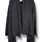 Brochu Walker  Sequin Embellished Charcoal Gray Cashmere Blend Cardigan Sweater M Photo 0
