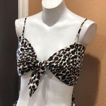 EXPRESS  x Rocky Barnes animal print bra top NWT Photo 1