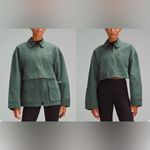 Lululemon Rare Glyde 2-in-1 Adaptable Jacket Coat Dark Forest Size M NWOT Photo 1