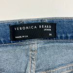 Veronica Beard  Beverly Skinny Flare Jeans Lakeshore Wash Denim Size 30 Photo 3
