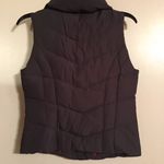 Hollister NWOT Women’s  Puffer Vest Size Small Dark Gray Photo 3