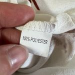 Nextmia Womens Tank Top Shirt American Flag Sleeveless Pullover Beige Red Blue Size 18 Photo 7