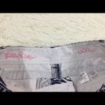 Lilly Pulitzer Walsh Shorts Bright Navy Zebra Blue Seahorse Print Size 00 Photo 4