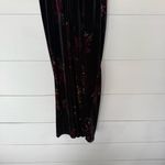 Xhilaration Women’s XS Velvet Velour Floral Jumpsuit Photo 5