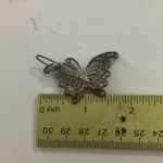 Vintage filigree butterfly barrette Photo 1