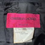 Christian LaCroix Vintage  Black Strapless Midi Dress Photo 9