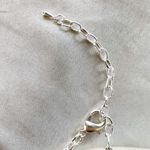 Boutique Chunky Necklace Set womens jewelry earrings Silver Black Gray Photo 6