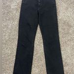 Women’s Mother The Pixie Dazzler Ankle Fray Jeans Not Guilty Black Size 27 Photo 2