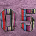 Tobi Women’s Medium # 05 Purple Crop Top Crewneck Short Sleeve Tee Photo 2