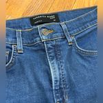 Veronica Beard  Carson ankle flare high rise jeans in washed oxford blue denim 30 Photo 2