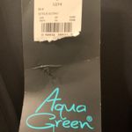 Aqua Green  Women's Swim Suit Romper Jumpsuit Shorts 1 Piece Size Large Black Photo 3