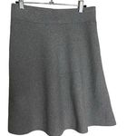 Ann Taylor  Gray Circle Sweater Skirt Small Photo 0