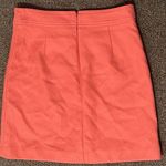J.Crew  Princess Mini Skirt in Double Serge 100% Wool Size 6 Wildflower Pink Photo 1