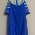 Nike  Filtered Sport 2-in-1 Women's Tankini Top Size Large Athletic Built In Bra Photo 0