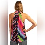 Trina Turk  Sleeveless Demming Top Size XXL Photo 2