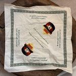 Smokey the Bear cream cotton bandana wilderness firefighter NOS 22 inches square Brown Photo 0