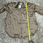 H&M  💛🤍 gold dress shirt size Small Photo 0