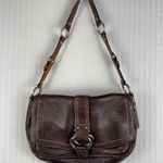 Coach Chelsea Signature Sufflette Vintage Brown Leather Shoulder Bag Y2K Purse Photo 1